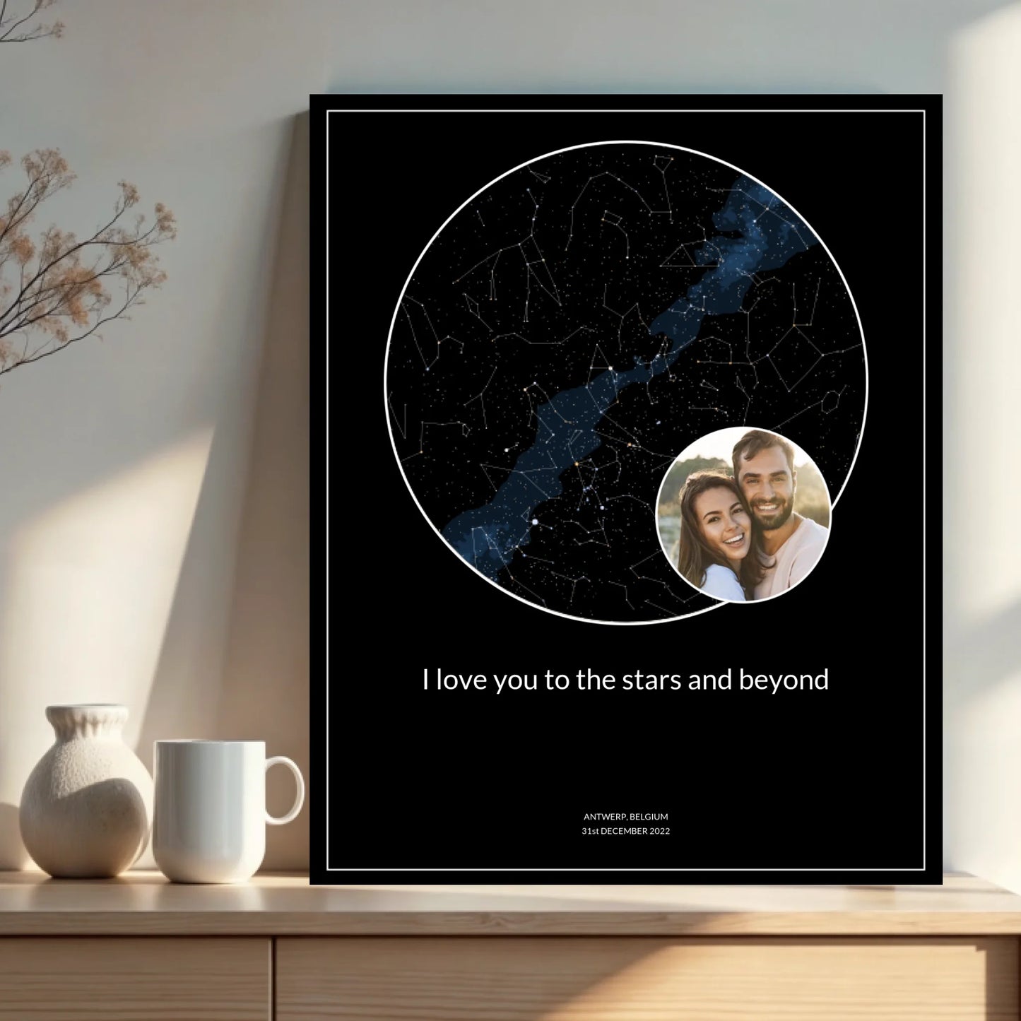 Celestial Night with Photo